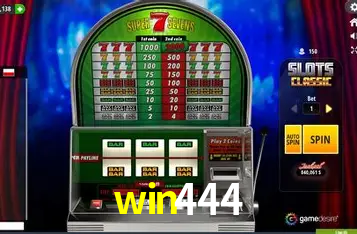 Descubra a Magia dos Jogos de Arcade no win444
